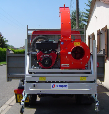 Aspirateur sur ridelles